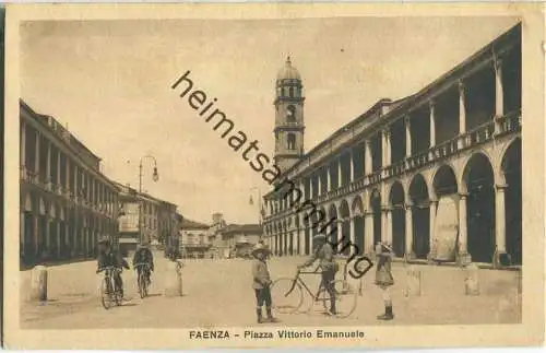 Faenza - Piazza Vittorio Emanuele - Edit. A. Albonetti Faenza