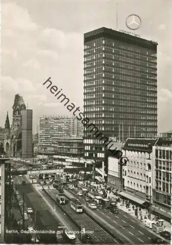 Berlin - Gedächtniskirche mit Europa-Center - Foto-AK Grossformat - Verlag Kunst und Bild Berlin