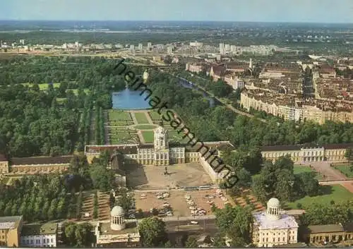 Berlin Schloss Charlottenburg - AK-Grossformat - Luftaufnahme - Hans Andres Verlag Berlin