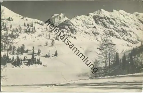 Grasshüttenalm - Foto-Ansichtskarte - Verlag Jos. Kain Mitterndorf