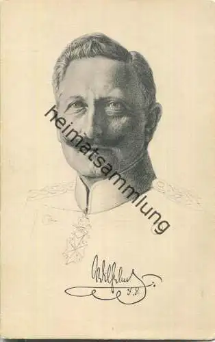 Kaiser Wilhelm II - Verlag Stengel & Co GmbH Dresden Nr. 49025