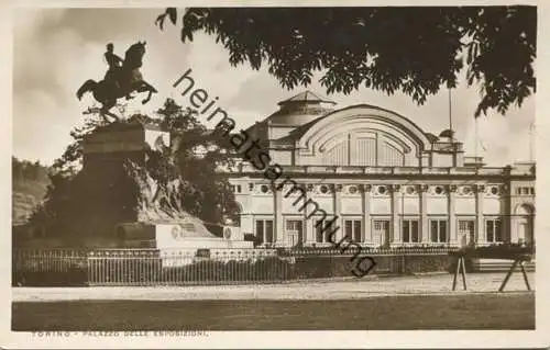 Torino - Palazzo delle Esposizioni - Foto-AK - vera Fotografia