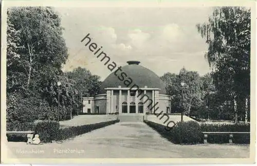 Mannheim - Planetarium - Foto-AK - Verlag Max Hepp Mannheim