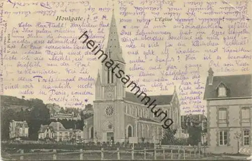 Houlgate - l Eglise - gel. 1904