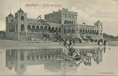 Hendaye - Hotel du Casino - gel. 1908