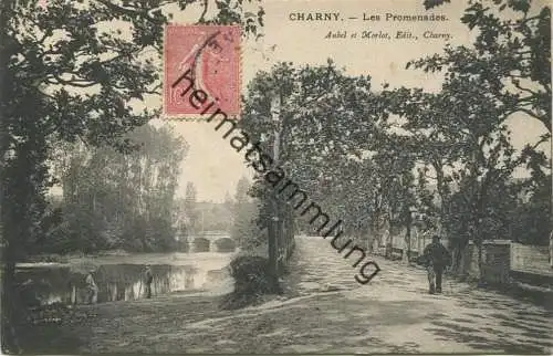 Charny - Yonne - Les Promenades gel.