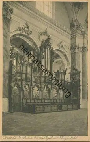 Ottobeuren - Basilika - Grosse Orgel - Verlag Adolf Fergg Ottobeuren