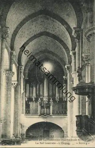 Carcassonne - Cathedrale St. Nazaire - L'Orgue - Orgel