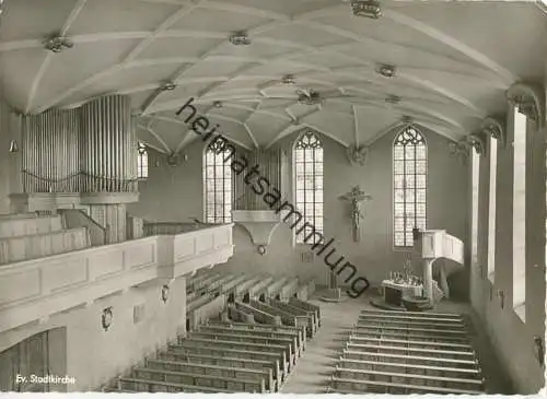 Freudenstadt - Ev. Stadtkirche - Verlag Fiedler Freudenstadt