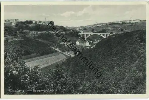 Pirmasens - Zeppelinbrücke - Verlag Emil Hartmann Mannheim