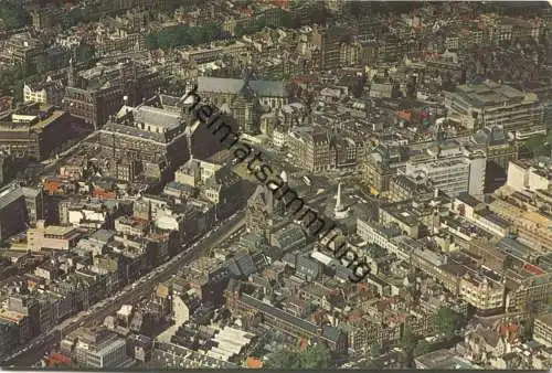 Amsterdam - Luchtfoto 60er Jahre - Verlag Euro Color Cards Rotterdam