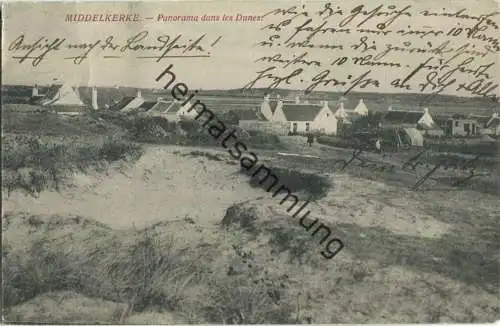 Middelkerke - Panorama dans les Dunes - Feldpost