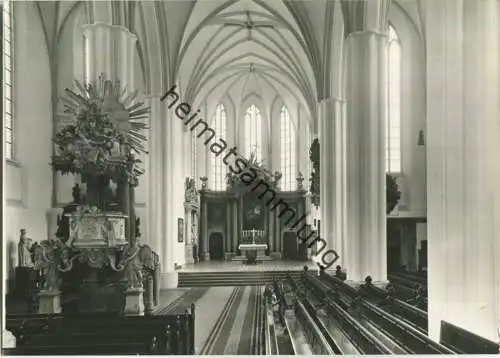 Berlin - Marienkirche - Kanzel - Foto-Ansichtskarte - Verlag VEB Graphokopie Berlin