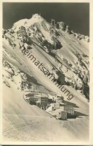 Bayrische Zugspitzbahn - Hotel Schneefernerhaus - Foto-AK - Verlag Bayrische Zugspitzbahn AG Garmisch-Partenkirchen