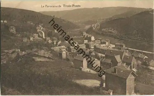 Le Panorama de Trois-Ponts - Edit. Bazar des Ardennes Trois-Ponts