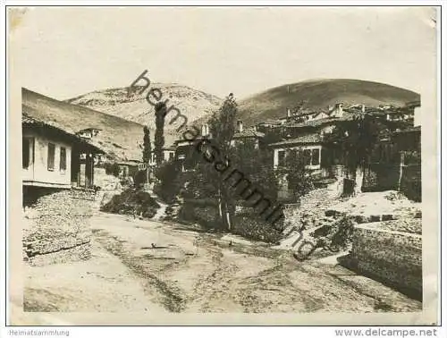 Veles - Köprülü - Teilansicht - Foto ca. 1915 Grösse 11cm x 8cm