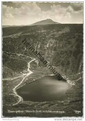 Kleiner Teich mit Schneekoppe - Popp-Verlag Heidelberg - Einzelhandabzug