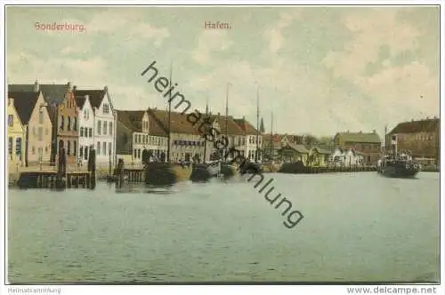 Sonderburg - Hafen - Verlag Th. Lau Sonderburg