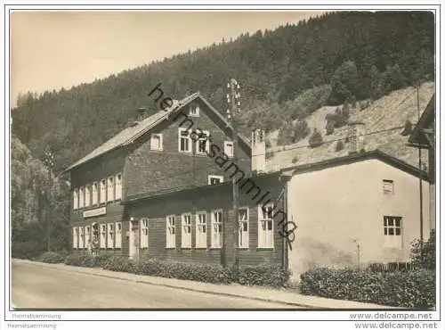 Katzhütte - Jugendherberge und Kindergarten - Foto-AK Grossformat 1965