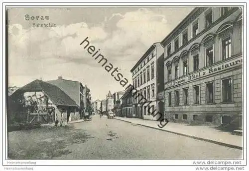 Zary - Sorau - Bahnhofstrasse - Paul Brose's Hotel