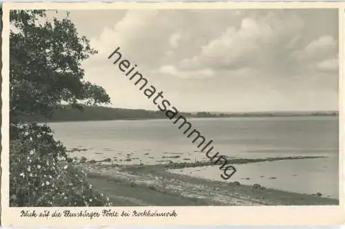 Flensburger Förde bei Bockhorn-Wiek  - Foto-Ansichtskarte - Verlag Foto-Remmer Langballig - Serie Das schöne Angeln