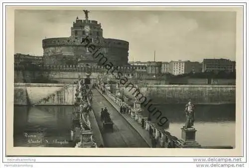 Roma - Castel S. Angelo - Foto-AK 20er Jahre