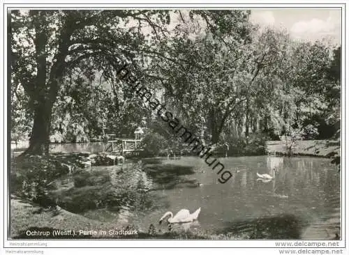 Ochtrup - Stadtpark - Fotokarte