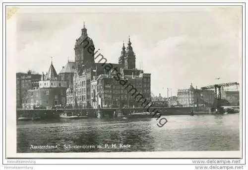 Amsterdam - Schreierstoren M. P. H. Kade - Foto-AK