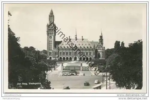 Den Haag - Vredespaleis - Foto-AK