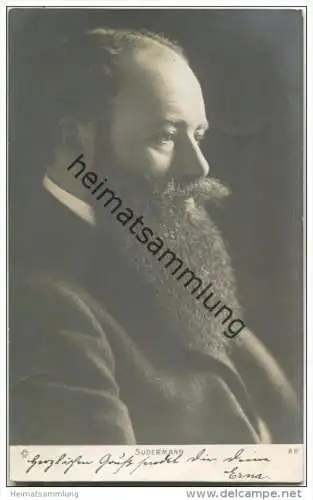 Hermann Sudermann - Deutscher Schriftsteller 1857 bis 1928