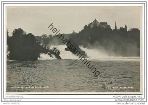 Rheinfall bei Schaffhausen - Foto-AK