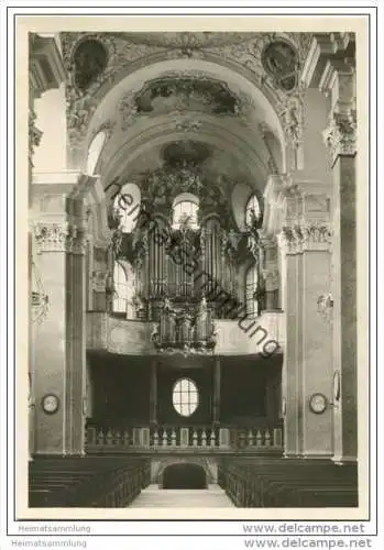 Füssen - Pfarrkirche St. Mang - Orgel - Foto-AK-Grossformat