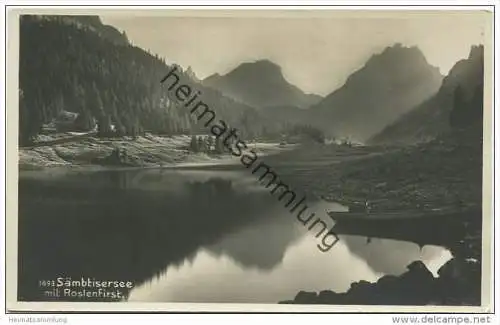 Sämbtisersee - Sämtisersee - Foto-AK 20er Jahre - Verlag H. Gross St. Gallen