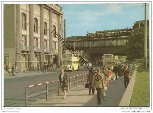 Berlin-Mitte - Bahnhof Friedrichstrasse - AK Grossformat