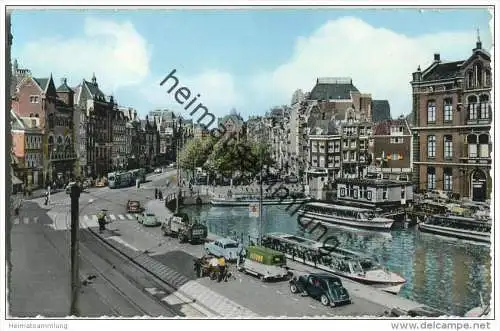 Amsterdam - Rokin - Foto-AK 50er Jahre