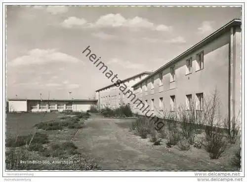 Berlin-Britz - Altersheim - Foto-AK Grossformat 60er Jahre