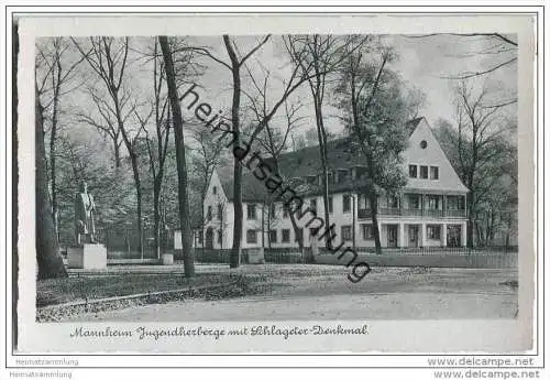 Mannheim - Jugendherberge - Schlageter-Denkmal