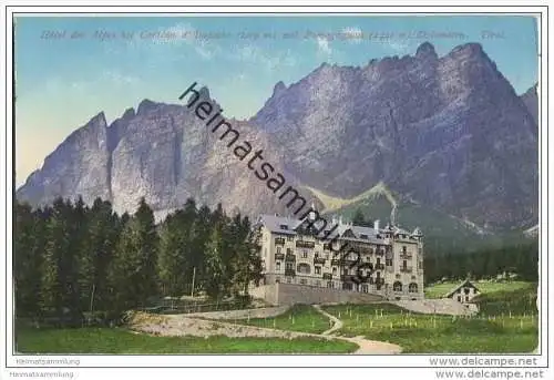 Cortina d&acute;Ampezzo - Hotel des Alpes - Pomagognon