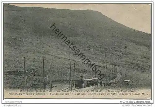 Sare - Station des Trois Fontaines - Vue du sommet de la Rhune