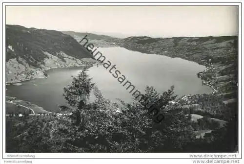 Blick auf das Ägerital - Foto-AK