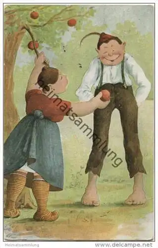 Im Paradies - Die verbotenen Früchte gel. 1909