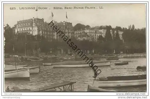 Lausanne Ouchy - Hotel Beau-Rivage-Palace 20er Jahre