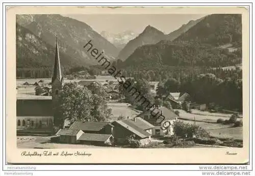 Ruhpolding Zell - Foto-AK