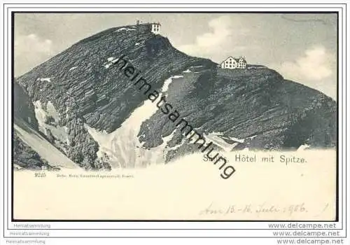 Säntis - Hotel mit Spitze ca. 1900