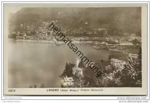 Laveno - Lago Maggiore - Veduta Generale - Foto-AK