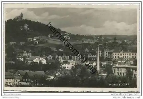 Warnsdorf - Panorama - Foto-AK