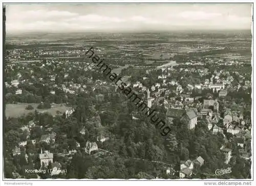 Kronberg im Taunus - Luftbild - Foto-AK