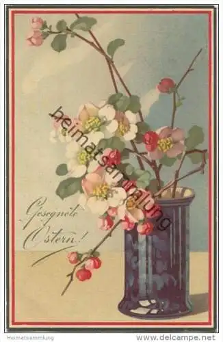 Aus der Baumblüte - Meissner &amp; Buch - Serie 2221 - Ostern - Feldpost gel. 1915