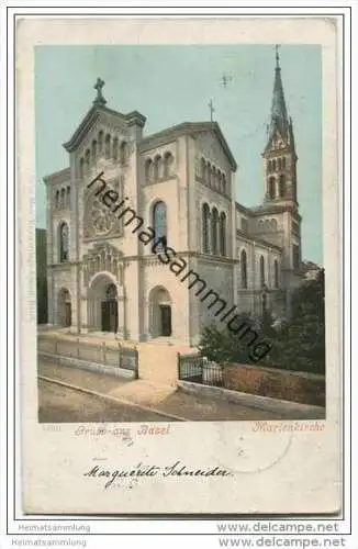 Gruss aus Basel - Marienkirche