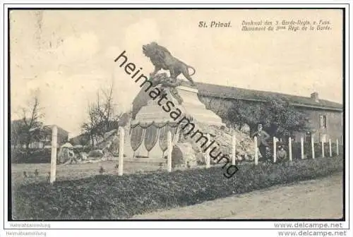 St. Privat - Monument du 3 me Regt. de la Garde